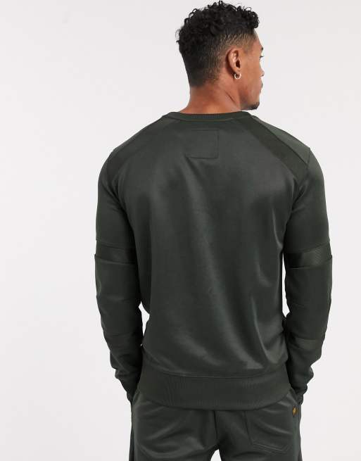 G-Star Motac slim fit sweatshirt in khaki | ASOS