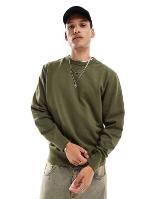 nifous knitted sweater in dark green