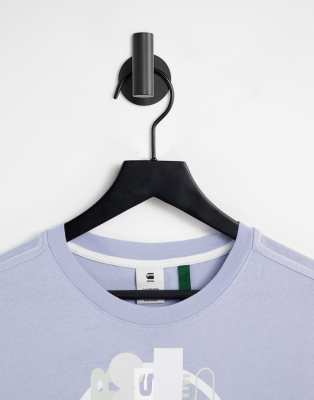 baby blue g star shirt