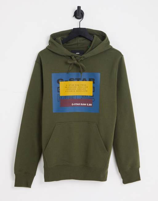 G-Star Originals hoodie in khaki 