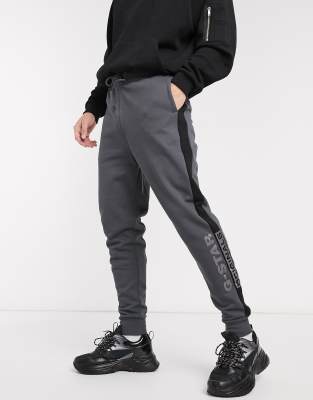 G-Star Originals side logo joggers in grey