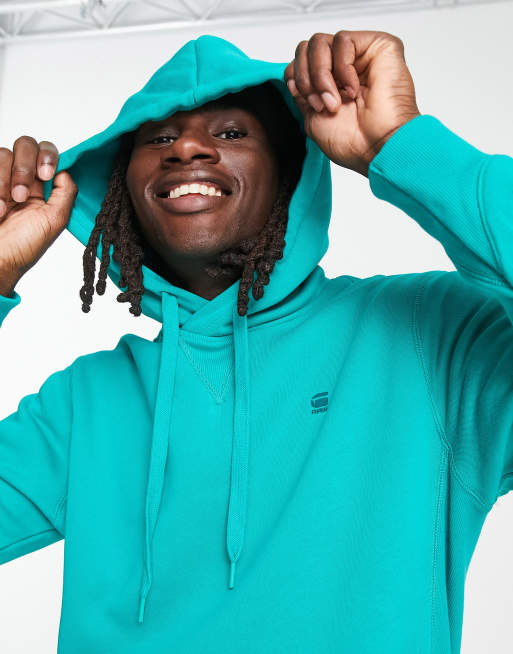 G Star Premium core hoodie in green