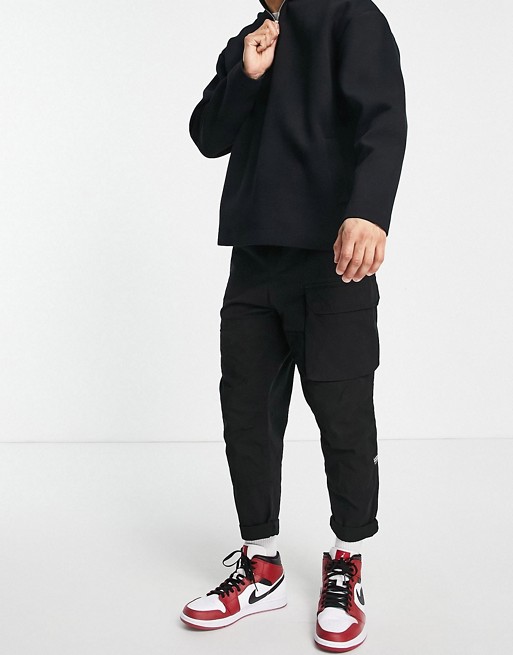 G-Star relaxed fit cargo trousers in black