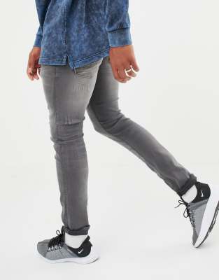 starRevend Délavé Ultra Avec Jean Abrasions Noir G Slim c4jq35LSAR