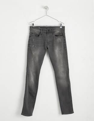 starRevend Délavé Ultra Avec Jean Abrasions Noir G Slim c4jq35LSAR