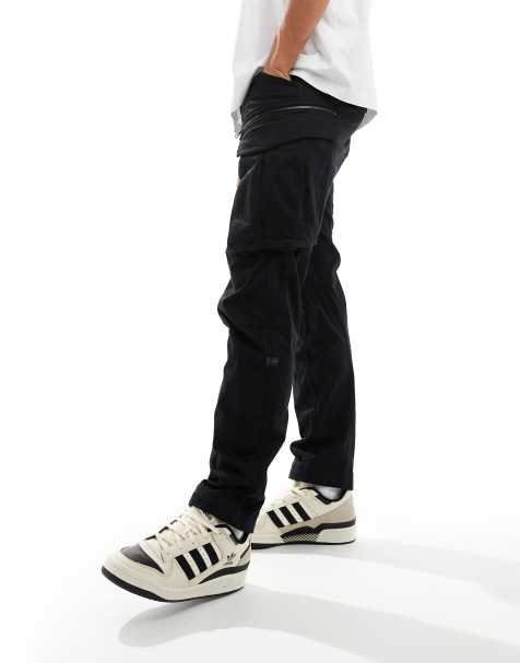 G-Star rovic 3D regular tapered cargo pants in black - view 1