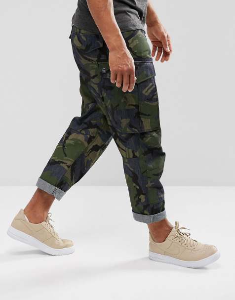 G-Star – Rovic – Lässige 7/8-Hose mit Tarnmuster - view 1
