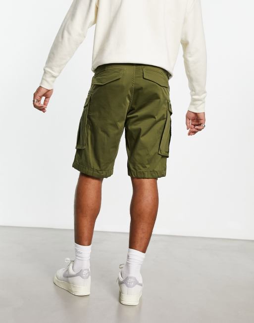 G-Star - Rovic - Pantaloncini comodi kaki con zip, 3 di 4