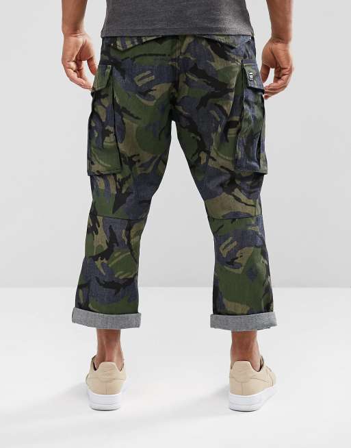 G-Star - Rovic - Pantaloni larghi a 7/8 con stampa mimetica, 2 di 4