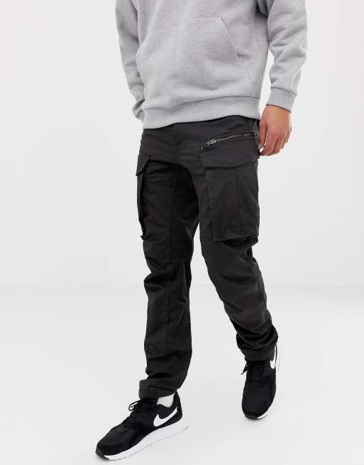 Zip Cargo Pants Regular Tapered | Black | G-Star RAW® US