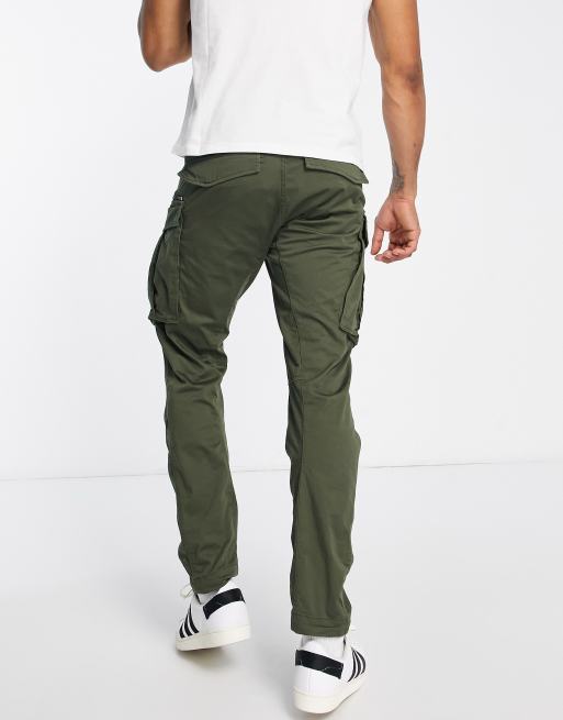 Zip Pocket 3D Skinny Cargo Pants, Grey