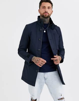 g star padded trench