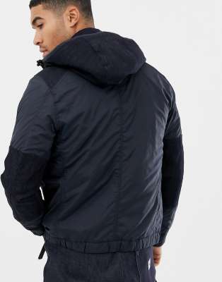 padded windbreaker jacket