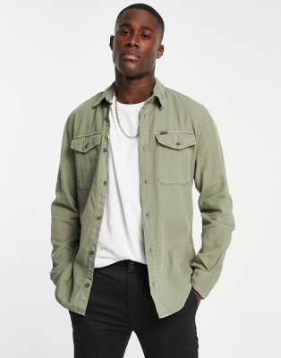 G-Star shirt in khaki | ASOS