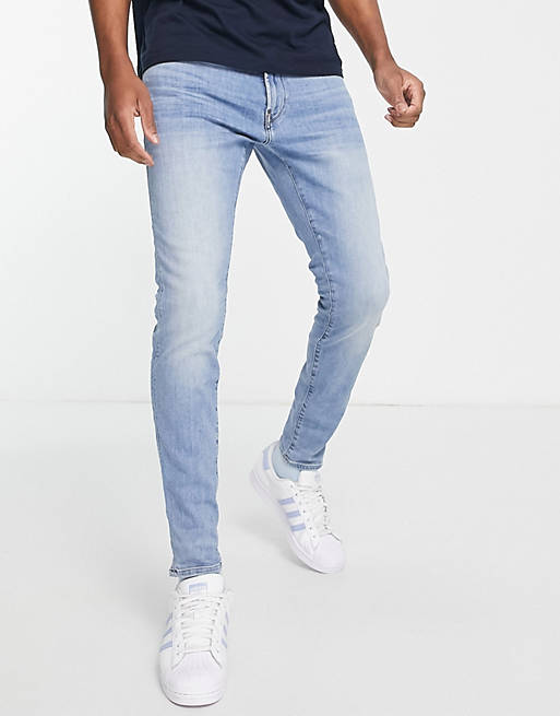 G-Star skinny fit jeans in light aged