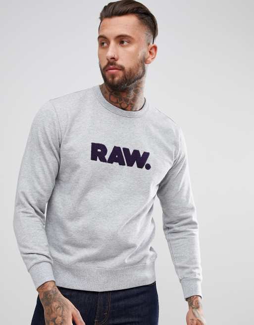 G-Star - Sweatshirt met RAW. appliqué