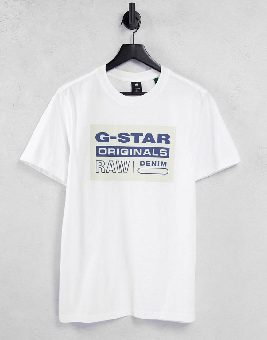 G-STAR D04919 WHITE SMART SHIRT ARC 3D TOP NOW £75