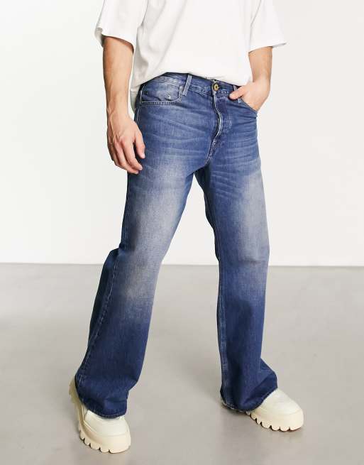 G-Star Triple A Bootcut jeans in mid blue