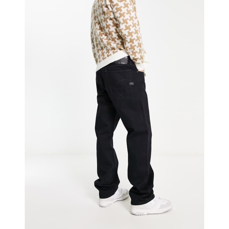 G-Star Type 49 relaxed straight fit jeans in black