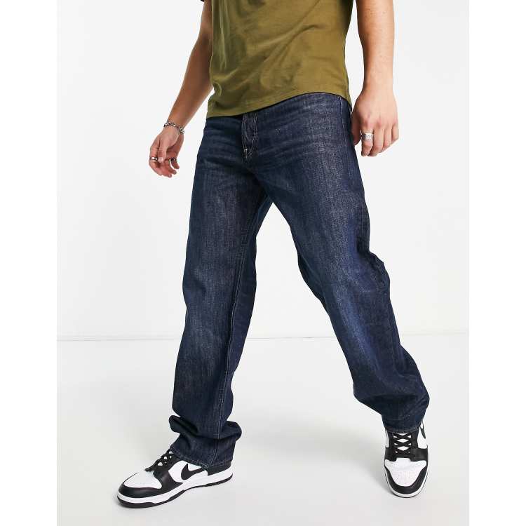 G Star Type 49 relaxed straight jeans in indigo blue