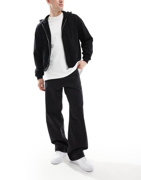 G-Star – Type 96 –Weite Jeans in schwarzer Waschung - view 1