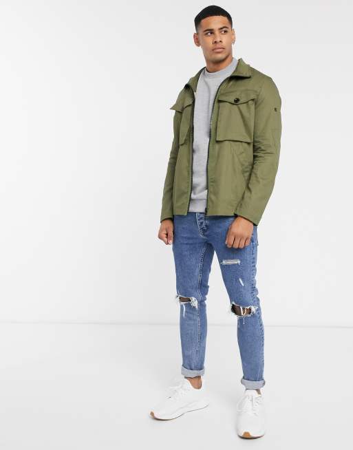 Vooruitzien Altijd cruise G-Star Type C zip utility jacket | ASOS