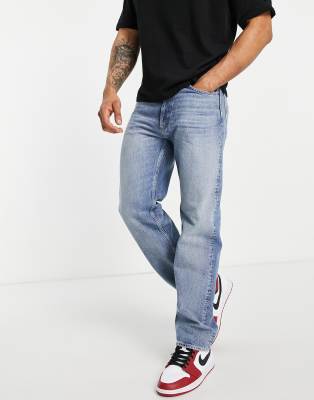 G-STAR TYPE49 RELAXED STRAIGHT JEANS IN LIGHT WASH-BLUE