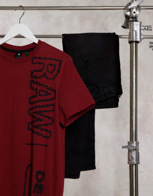 raw denim t shirt