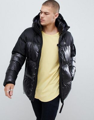 G-Star Whistler hooded quilted jacket 