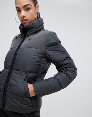 whistler hooded quilted slim long coat