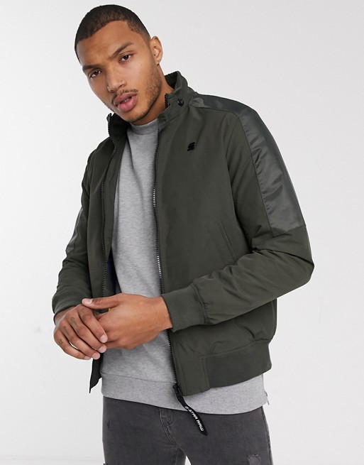 G-Star Windbreaker zip through jacket in khaki