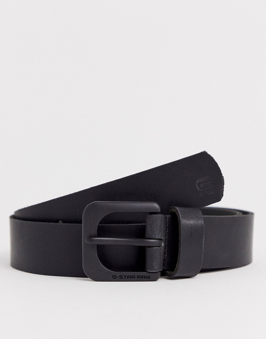 G-Star Zed leather belt in black