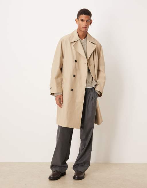 Gabardina beis de Selected, 2 de 5