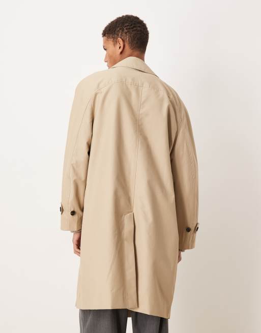 Gabardina beis de Selected, 3 de 5