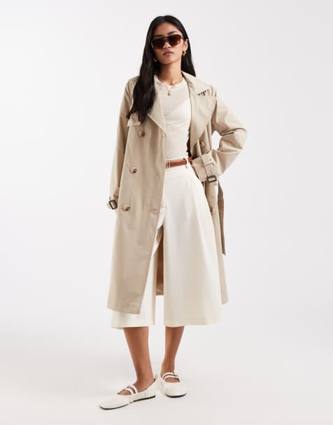 Gabardina color piedra de New Look - view 1