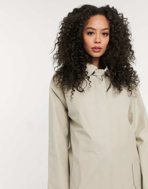 Gabardina color piedra extragrande de estilo boyfriend Hero de ASOS DESIGN Tall, 3 de 4
