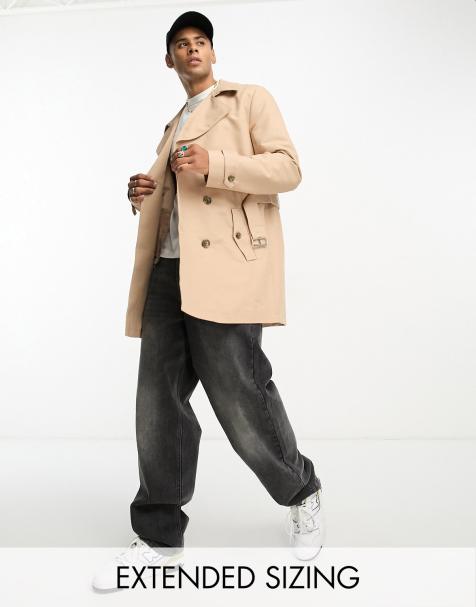 Trencas beige largas para Hombre