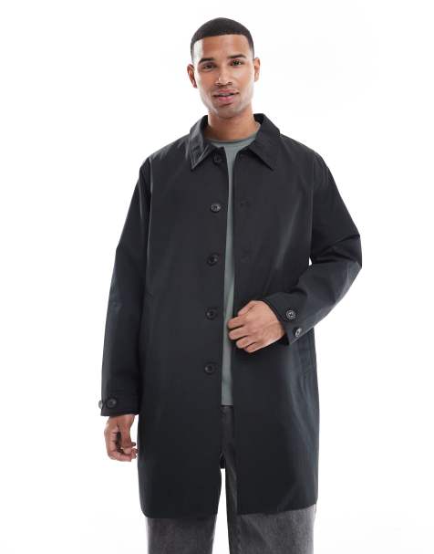 Gabardina negra de Jack & Jones - view 1