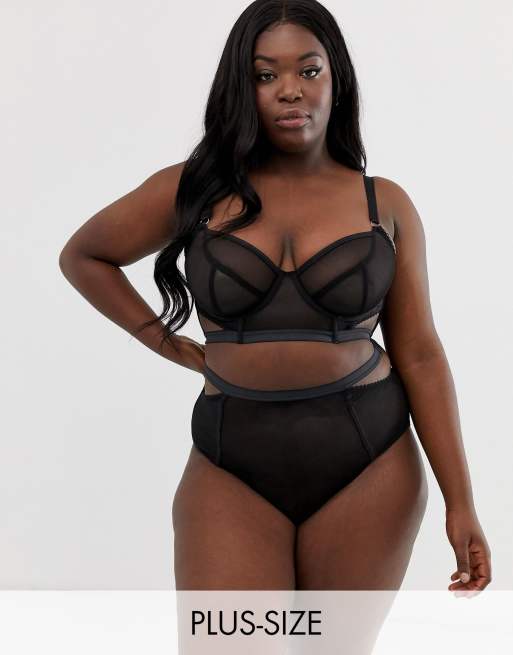 Culotte Gabifresh X Playful Promises Misha - Turquoise, Taille 28, à Bretelles, Neuve Avec étiquettes