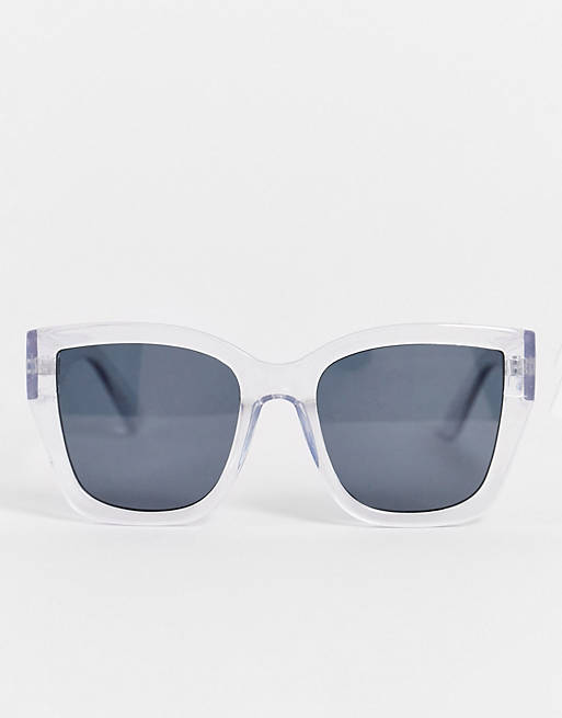 Accesorios Gafas de sol Gafas de sol ovaladas Valentino Gafas de sol ovaladas gris claro look casual 