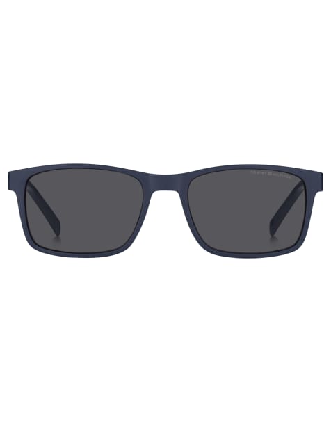 Gafas de sol azul mate cuadradas de Tommy Hilfiger - view 1