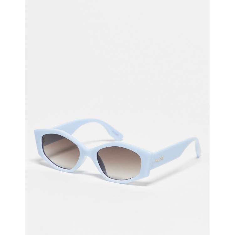 Gafas de sol azules con forma hexagonal Dongre de ALDO ASOS