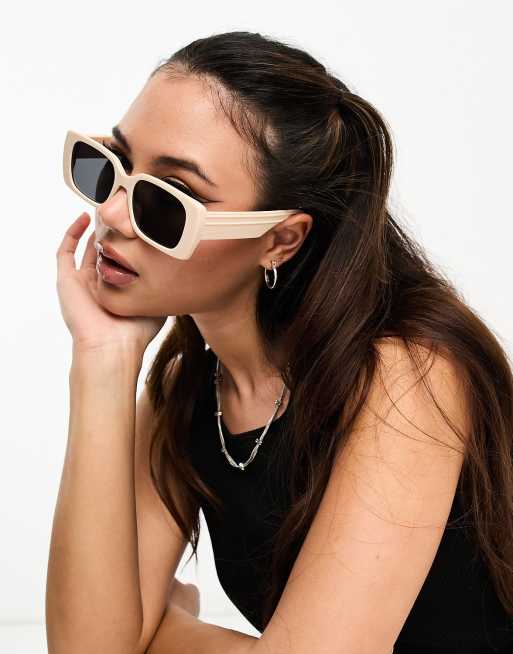 Gafas de sol cuadradas extragrandes para mujer con montura grande y lentes  color