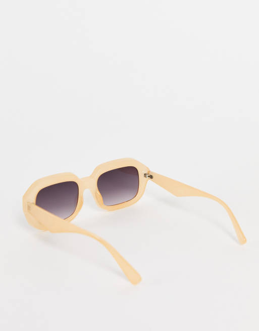 Gafas de sol color melocotón cuadradas de Topshop, 2 de 4