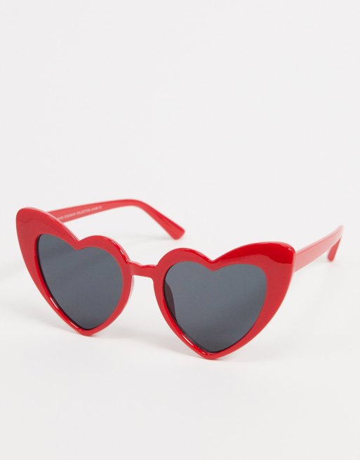 Gafas de corazon rojas new arrivals