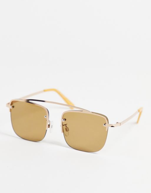Gafas de sol con lencera rectangulares Slice de AJ Morgan