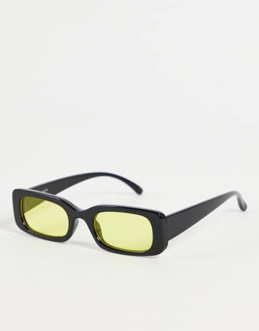 Gafas de sol con lentes naranjas de estilo años 70 Collection de Madein.
