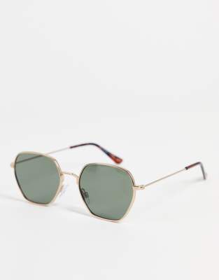 Gafas De Sol Efecto Carey Clásicas Rectangulares De AJ Morgan