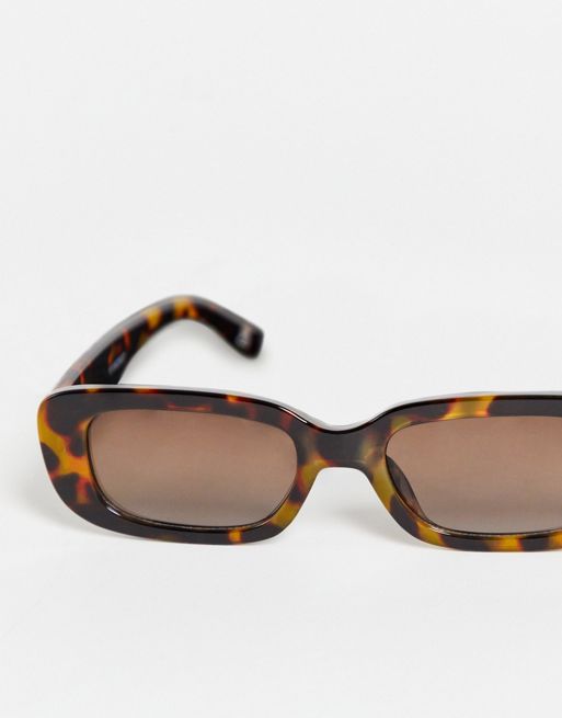Gafas de sol cuadradas de carey de ASOS DESIGN, 2 de 3