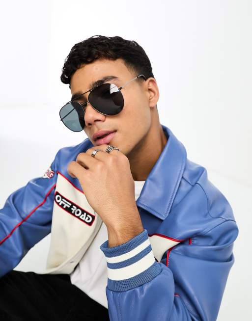 Gafas de sol de aviador ennegro de SVNX